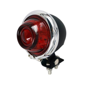 โคมไฟ LED ไฟท้ายรถสำหรับหยุดรถจักรยานยนต์สีแดง untuk Harley Dyna Flide FLTR จักรยานกีฬาแบบคู่ Bobber Touring จักรยานสกปรก