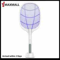 ?Quick Arrival?2 in 1 USB Recharge Electric Insect Swatter Indoor Anti Mosquito Zapper (B)?Arrive 1-3 Days?