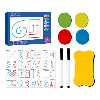 Handwriting Practice for Kids Erasable Tracing Workbook Reusable Activity Book Montessori Educational Toys Board Books for Brain Development method