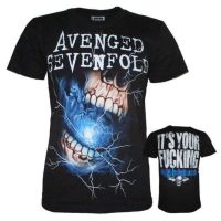 เสื้อวง New Fashion AVENGED SEVENFOLD THEROXX วงร็อค ไซส์ S M L XL 2023