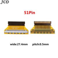 JCD 1ชิ้น LVDS สายแบนยืดหยุ่นหน้าจอ LCD บอร์ดอะแดปเตอร์30pin 51pin 1.0มม. 0.5มม. FPC สายแบนสายแบน EDP สายไฟและอะแดปเตอร์บอร์ดอะแดปเตอร์