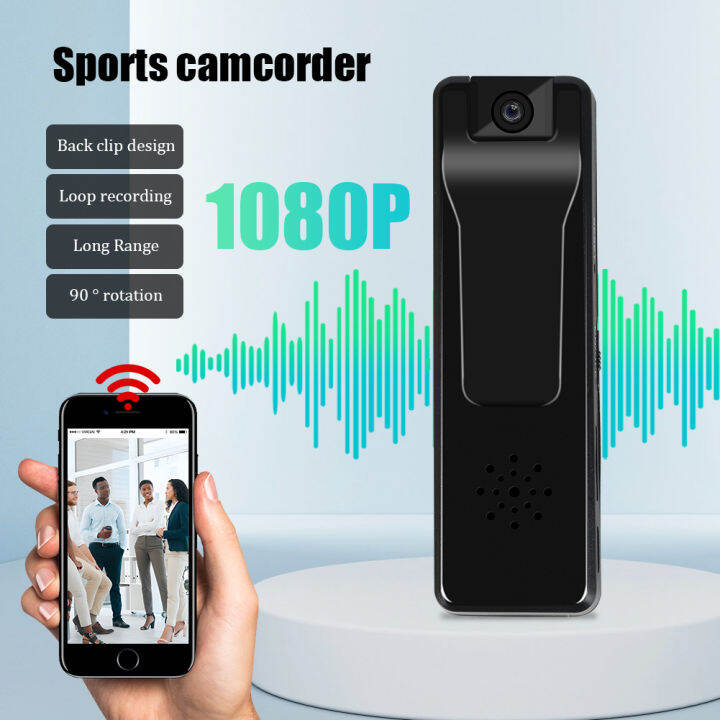 2023 New Mini Human Camera Portable Video Recorder HD 1080P Wearable ...