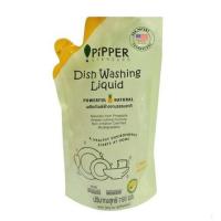 Home รีฟิล น้ำยาล้างจาน 750ml PIPPER ซีตรัส น้ำยาทำความสะอาดภาชนะ