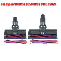 แปรงลูกกลิ้งขนแข็งสำหรับ Dyson V6 Dc59 Dc62 Sv03 Sv073เครื่องดูดฝุ่นแถบแปรงม้วนอะไหล่แปรงหลัก