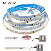 ความสว่างสูง 220V 2835 ไฟ LED Strip 120LED/M 5M 10M 20M กันน้ำสีขาวธรรมชาติ warm White สำหรับตกแต่งห้องนั่งเล่น-asferttyre