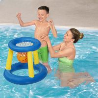 Summer Swimming Pool Inflatable Toys Water Basketball Frame Swimming Pool Interactive Shooting Toys