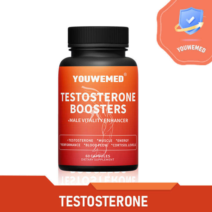 Testosterone/Tongkat Ali Capsules, Contains saw palmetto, epimedium and