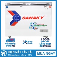Tủ đông mát Sanaky Inverter 280 lít VH-4099W4K 2 ngăn 2 cửa, Dàn lạnh Đồng thumbnail