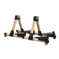A-Shaped Double Guitar Stand Folding Adjustable Guitar Holder
