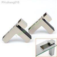 【CW】 load adjustable F shape glass/wood shelf support clip/clampBrushed surface Shelf thickness: 3-20MM Glass Hardware