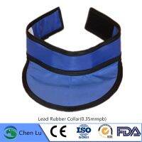 hjk¤  Adult use radiological protection thyroid collar X-ray machine nuclear radiation protective 0.35mmpb lead rubber
