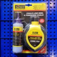 ปักเต้า ปักเต้าตีเส้น ตัวตีเส้น อย่างดียี่ห้อ SENO CHALK LINE REEL