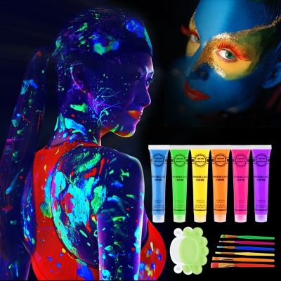 New Colorful Makeup Face Painting Halloween Environmental