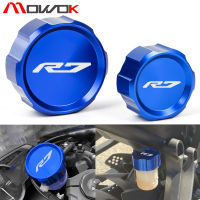 CNC รถจักรยานยนต์ด้านหน้าและด้านหลังเบรคกล่องเก็บของเหลวสำหรับ Yamaha R7 2022 YZF R7 YZF-R7 2021 2022