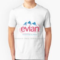 Evian Logo T Shirt 100% Cotton Y2K Vintage Aesthetic Graphics Graphic Design Yung Lean Sadalternative Lil Peep Goth