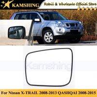 Kamshing สำหรับนิสสัน X-TRAIL 2008-2013 QASHQAI 2008-2015ทำความร้อนภายนอกกระจกมองหลังเลนส์กระจกด้านข้าง