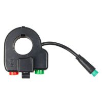 10-Inch M4 Waterproof Horn Steering Headlight 3-In-1 Switch for Kugoo Electric Scooter