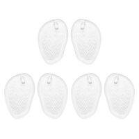 卐┋ 3 Pairs Heel Sandal Cushions Non-slip Insoles Shoe Filler Toe Inserts Painless Sandals Protectors Flip-Flops Gel Material