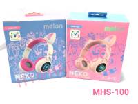 Headphone Bluetooth MELON NEKO MHS-100 Multi Light Color