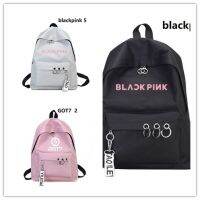 new กระเป๋า bts twice moansta X blackpink GOT7 woman กระเป๋าเป้ผู้หญิง travel backpack shchool bags กระเป๋าเป้