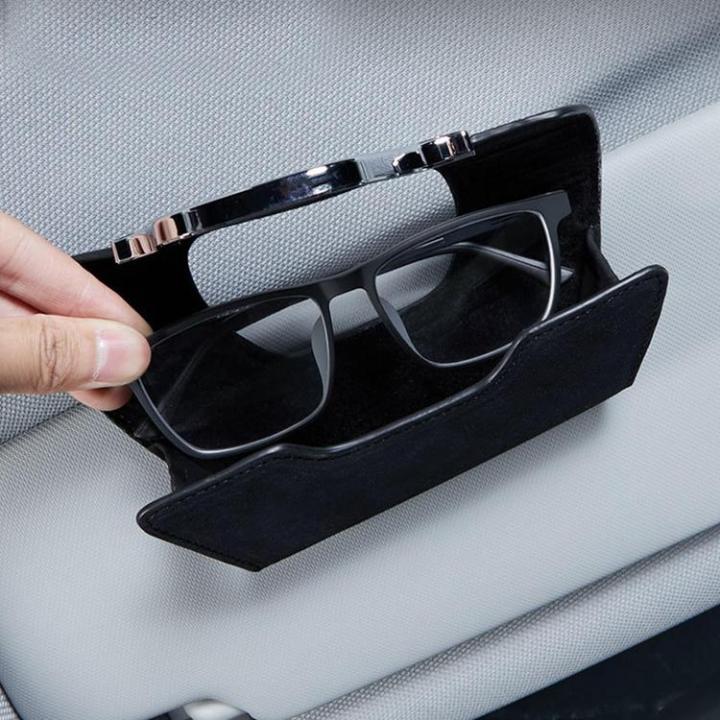 sunglasses-holder-for-car-auto-sun-visor-organizer-box-leather-vehicle-storage-tool-for-cards-keys-lipsticks-small-wallets-biological