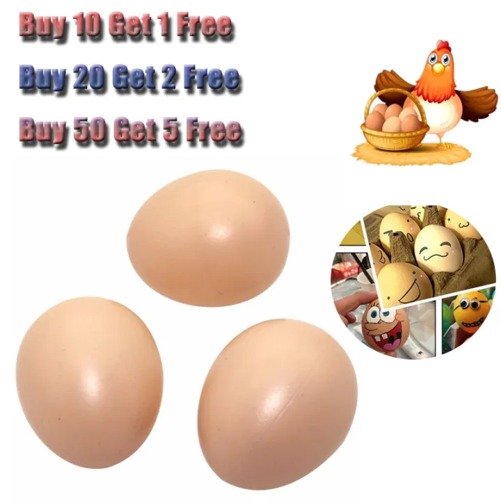 11Pcs/22Pcs/55Pcs Fake Eggs Plastic Dummy Egg Nest Eggs Help Laying Hen