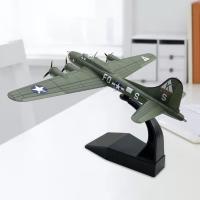 Pecine 1/144 Scale US B 17เครื่องประดับโมเดลเครื่องบินเครื่องบินของขวัญของสะสม