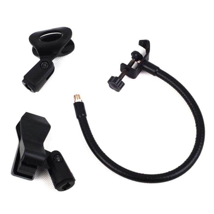 Microphone Stand Mic Holder Rack Clip Arm Racks Universal Storage Hose