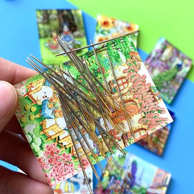 Cross stitch Tool Needle Suction Acrylic Thickening Increase Magnet Strong With Back Suction Creative Refrigerator Stickers Needlework