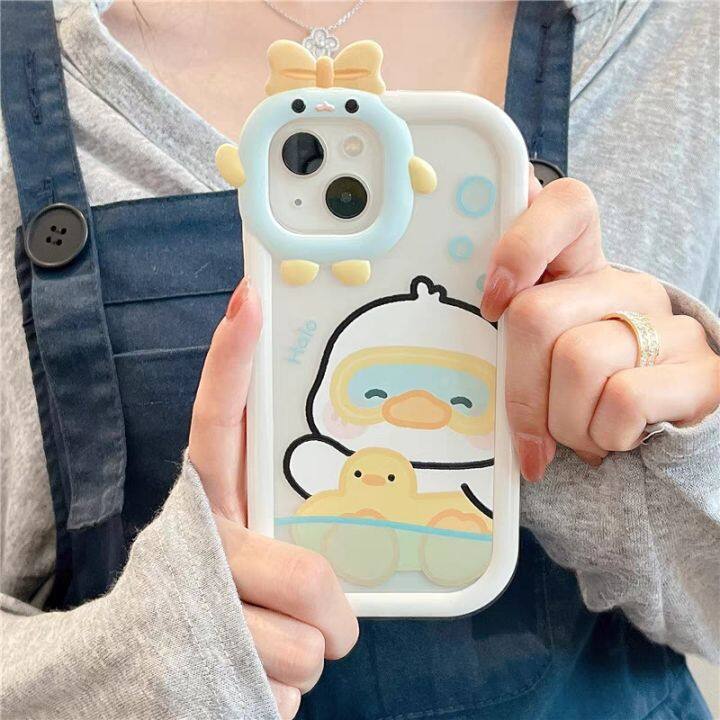 เคสสำหรับ-huawei-nova-9-se-10-7-pro-p40-p30-p50-pro-mate-40-pro-honor-70-5g-เคสกระเป๋าเป้สะพายหลังเป็ด-psyduck-3d-โบว์-knot-มอนสเตอร์ตัวน้อยนิ่มสำหรับเลนส์ใสซิลิโคนกันกระแทกการ์ตูนน่ารัก-tpu-แฟชั่น