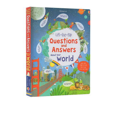 Usborne lift the flap questions and answers about our world