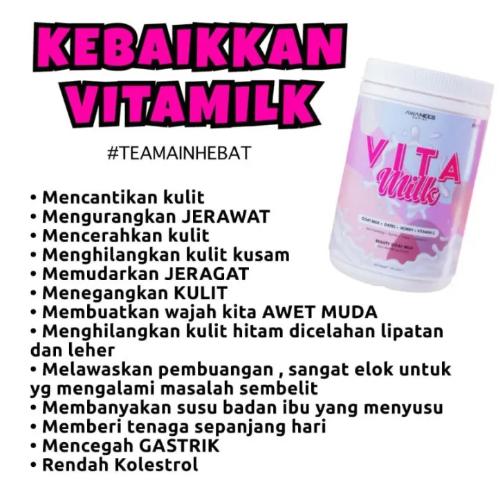 Vita milk booster