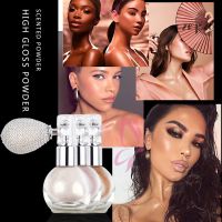 Face Body Powder Spray Glitter Brighten Aroma Highlighter Makeup Pigment Cosmetic