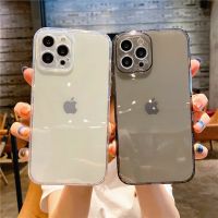 Clear Case for IPhone 13 Mini 13 Pro Max TPU Silicon Fitted Bumper Soft Case for IPhone 12 Mini 12 Pro Max 11 Pro Max XS MAX XR 6 7 8 Plus Clear Back Cover Cases