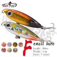 【JH】 WALK FISH 1PCS Dog Floating Fishing Eyes 50mm 3.1g Wobblers Hard Bait Treble Tackle Pesca