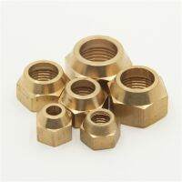 Quick Turn Ferrule Nut with Copper Flaring1/4" 3/8" 1/2" 3/4" Flare Pipe Fitting Adapeter Air Conditione Valves