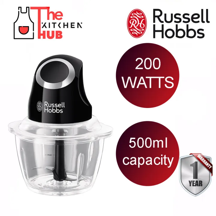 Russell Hobbs RHMFP5BLKPH Desire Matte Black Mini Chopper Lazada PH