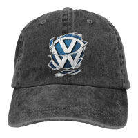 YZQY Ready Stock retro washed cap Vw Volkswagen Gti Gtd Golf R32 R36 Auto Fan Tuning Sunny and handsome Outdoor sports sun hat