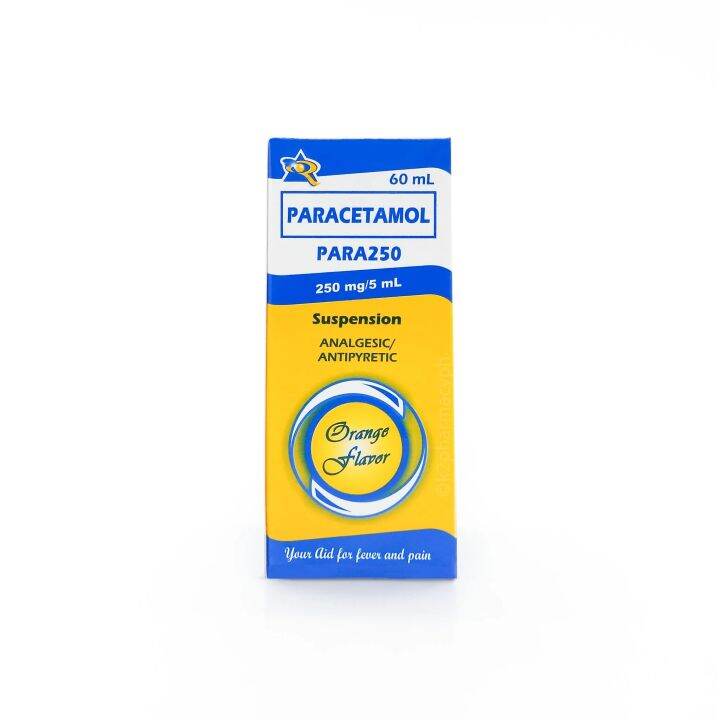 Para 250 (Paracetamol) Pain Reliever Syrup 60 mL Lazada PH