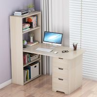 [COD] Computer Desk Desktop Bookcase Combination Student Writing Economical