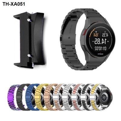✨ (Watch strap) Suitable for Watch5 three-bead stainless steel watch strap watch4 curved connector