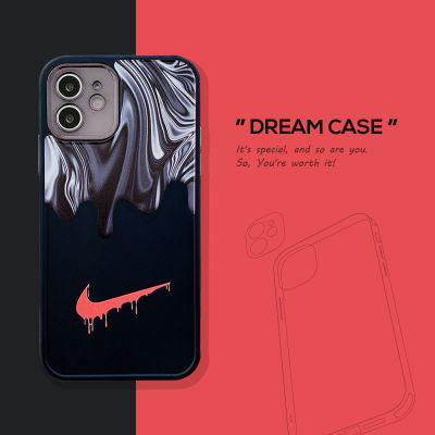 เคส iphone ของ บริษัท Tide ยี่ห้อ Adidas Nike iPhoneX เหมาะสำหรับ Apple 11/12Pro mobile phone case silicone soft 7/8plus matte xr