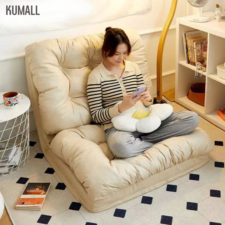 kumall-sofa-bed-โซฟา-โซฟาปรับนอน-โซฟาปรับนอน-โซฟานวม-ปรับนอนได้-5-ระดับ-โซฟาปรับเอนนอนพับได้อเนกประสงค์-อัพเกรดผ้าเทคนิคแบบไม่ต้องซัก-leathaire