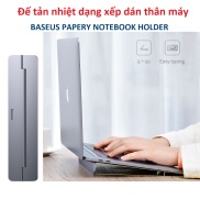 HCMĐế tản nhiệt dạng xếp dán thân máy Baseus Papery Notebook Holder