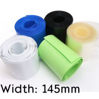 Width 145mm PVC Heat Shrink Tube Dia 92mm Lithium Battery Insulated Film Wrap Protection Case Pack Wire Cable Sleeve Electrical Circuitry Parts