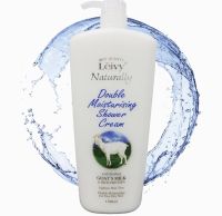 ? เลวีย์ ครีมอาบน้ำนมแพะ | Leivy Naturally Double Moisturising Shower Cream with Purified Goats Milk 1150ml