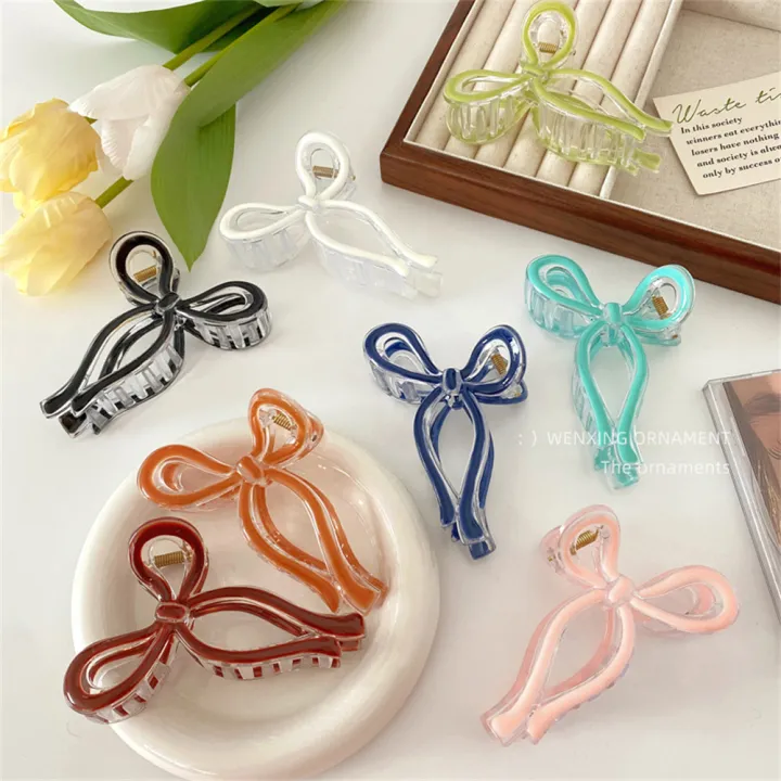 trendy-grab-clip-stylish-coiled-hair-accessory-colorful-hair-claw-acrylic-hair-grasping-clip-jelly-hair-clip