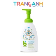 Nước rửa bình hữu cơ babyganics Foaming Dish & Bottle 473ml