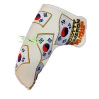 Titleist Golf club cover straight putter cover Korean wind club protective cover personalized embroidery ball cap cover