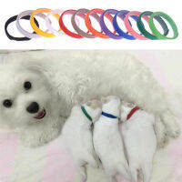 12Pcs Pet Whelping การระบุคอแถบไอดีสำหรับ Little หมาแมวลูกหมา